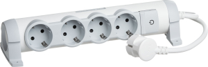 Удлинитель Legrand Комфорт 4 гнезда 3680 Вт с заземлением 1,5 м