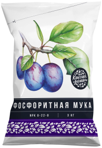 Удобрение минеральное Нов-агро Фосфоритная мука универсальное 3 кг
