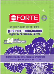 Средство для срезанных цветов BONA FORTE 15 г