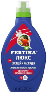 Удобрение комплексное FERTIKA Люкс для рассады и овощных 0,25 л