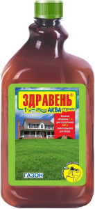 Стимулятор роста Здравень Аква-Стрим ГАЗОН 1 л