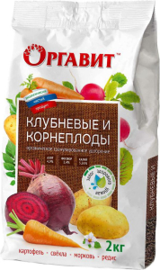 Удобрение органическое Оргавит Клубниевые и корнеплоды 2 кг