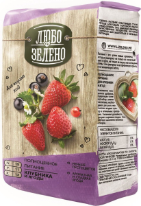 Удобрение ЛЮБО-ЗЕЛЕНО Клубника и Ягоды 1 кг