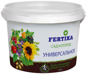 Удобрение органоминеральное FERTIKA САД И ОГОРОД универсальное0.9 кг