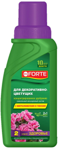 Удобрение для декоративно-цветущих BONA FORTE серия Здоровье 285 мл