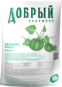 Грунт Добрый Помощник для овощных культур 10 л