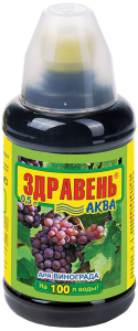 Удобрение комплексное Здравень Аква для винограда 0,5 л