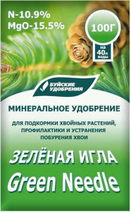 Удобрение минеральное Зеленая игла универсальное 100 г