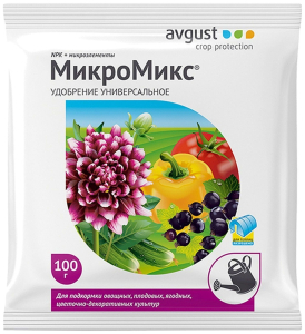 Комплексное удобрение Avgust Микромикс универсальное 100 г