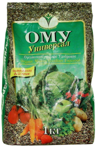 Удобрение органоминеральное Буйские удобрения Универсал универсальное 1 кг