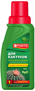 Удобрение для кактусов и суккулентов BONA FORTE серия Красота 285 мл