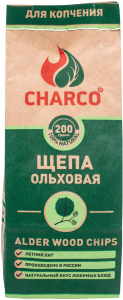 Щепа для копчения CHARCO ольховая 200 г