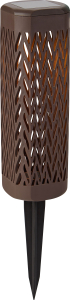 Уличный проекционный светильник на солнечной батарее SOLAR 253315 коричневый