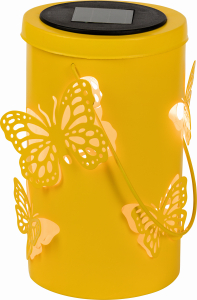 Уличный светильник на солнечных батареях Euromate Outdoor 100153 IP44 желтый