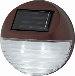 Уличный светильник на солнечных батареях 206140 IP44 коричневый