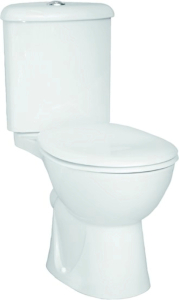 Напольный угловой унитаз VitrA Heim с сидением микролифт