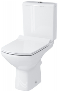 Напольный унитаз Cersanit CARINA S-KO-CAR011-3/5-COn-S-DL-w с сиденьем микролифт