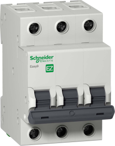 Автоматический выключатель Schneider Electric Easy 9 1Р 63 A С 30 мА