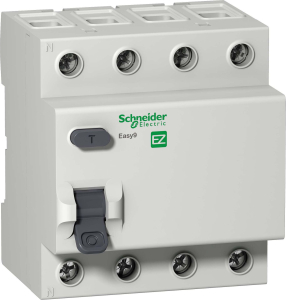 Дифференциальный выключатель Schneider Electric Easy9 УЗО 4P 40А 300мА 0,5кA