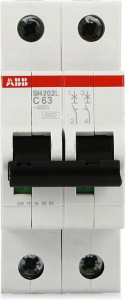 Автоматический выключатель ABB SH203L 3Р С63А 4,5кА