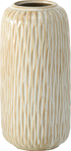 Ваза фарфоровая ZaLina кремовая 9х19 см
