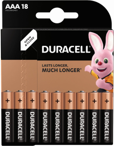 Набор батареек Duracell Basic AAА 18 шт