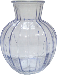 Ваза NiNaGlass Белла стеклянная лаванда 90x195 см