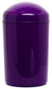 Мусорное ведро для ванной 258254 фиолетовое