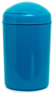 Мусорное ведро синее