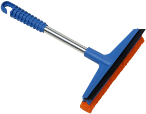 Щетка-скребок для снега и льда LUX-TOOLS с губкой для стекол 21 см