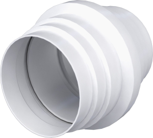 Соединитель круглых каналов ERA 10СС 111х74 мм