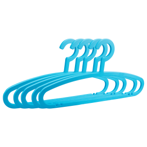 Набор вешалок-плечиков 203557 синие 5 шт