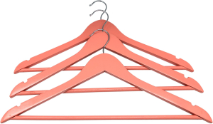 Набор вешалок-плечиков 44,5х23 см 3 шт