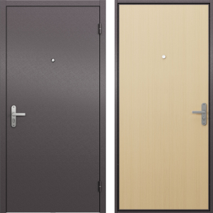 Дверь входная Стинг дуб белый правая 205x96 см