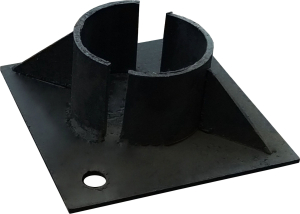 Оголовок для сваи Таврос винтовой 89 мм