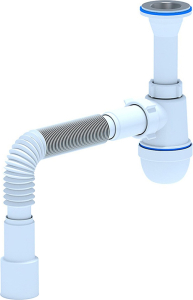 Сифон для раковины и мойки АНИ Пласт 1 1/4" 40 мм