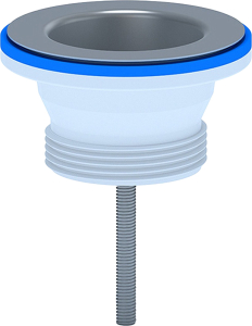 Выпуск для раковины АНИ Пласт 65 мм