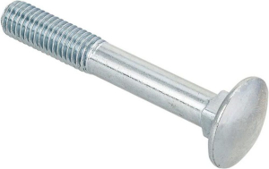 Болт DIN 603 Стройбат полукруглый М8x60 мм 4 шт