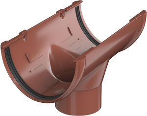 Воронка желоба ТЕХНОНИКОЛЬ RAL 3013 d125/82 мм