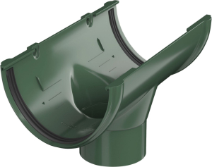 Воронка желоба ТЕХНОНИКОЛЬ RAL 6036 d125x82 мм