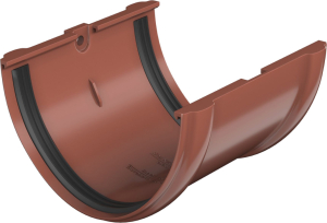 Соединитель желоба ТЕХНОНИКОЛЬ RAL 3013 d125 мм