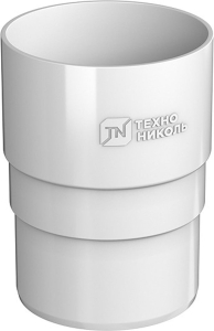 Муфта трубы ТЕХНОНИКОЛЬ RAL 9016 d82 мм