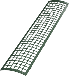 Решетка ТЕХНОНИКОЛЬ Architect RAL 6037 d125/82 мм 0,6 м