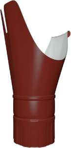 Воронка водосборная Таврос RAL 3005 d92 мм