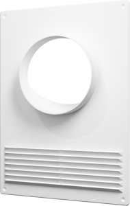 Площадка торцевая ERA 120ПТПР полистирол 180х250 мм d120 мм с решеткой