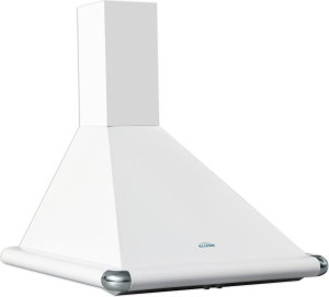 Вытяжка каминная Elikor Луна 60П белая 60 см