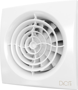 Вентилятор осевой DiCiTi AURA 5C вытяжной с обратным клапаном D 125
