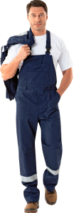 Защитный полукомбинезон БАЛТИКА-1 хлопок 56-58 188 см темно-синий