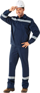 Защитная куртка БАЛТИКА-1 хлопок 48-50 188 см темно-синий