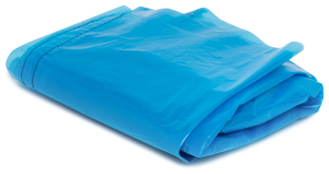 Дождевик-плащ Полиэтилен голубой